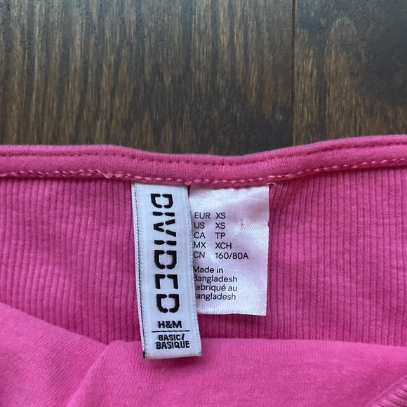 Pink strapless mini dress - Picture 2 of 2